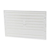 Timloc 9x6 Plastic Internal Hit and Miss Grille Vent White
